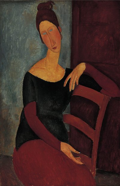 Porträt der Frau des Künstlers — Jeanne Hébuterne von Amedeo Modigliani